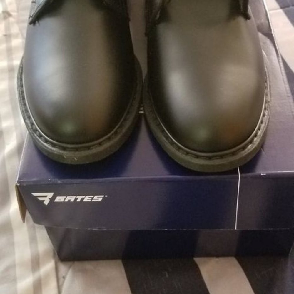 BATES LEATHER OXFORDS WOMEN'S DRESS/SERVICE SHOES